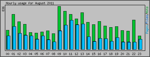 Hourly usage