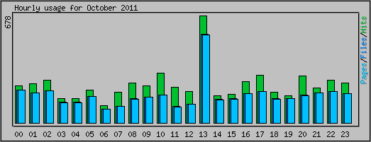 Hourly usage