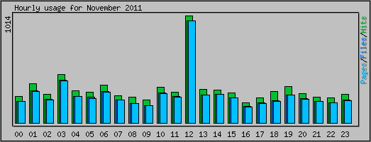 Hourly usage