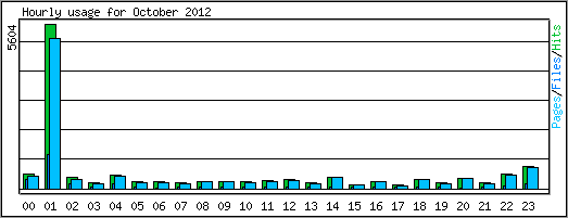Hourly usage