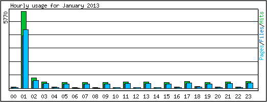 Hourly usage