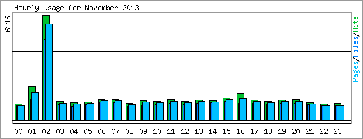 Hourly usage