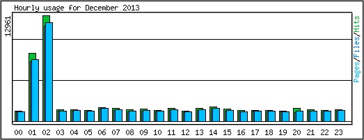 Hourly usage