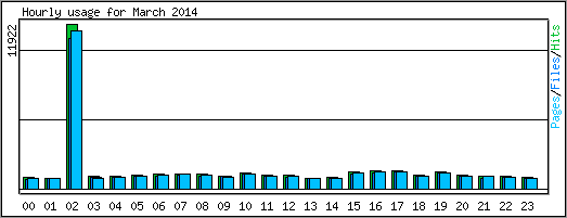 Hourly usage
