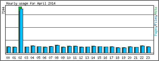 Hourly usage