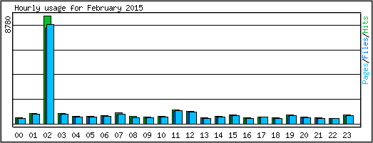 Hourly usage